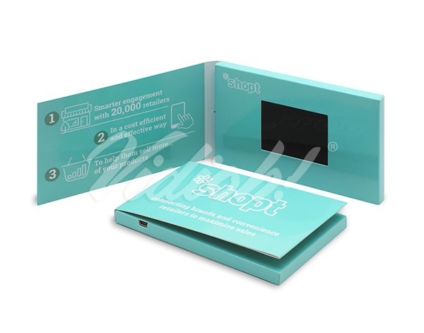 Video mailer card